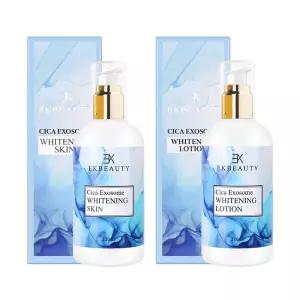 이케이뷰티 시카엑소좀 화이트닝 2종세트 스킨 로션 신제품 미백 기미 잡티 피부톤 개선 진정 보습 프리미엄 천연제품