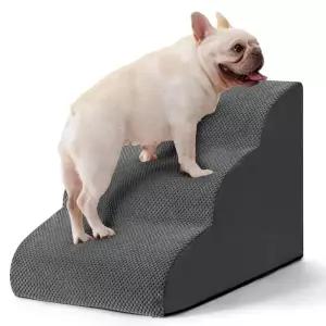 강아지출입구 고양이 반려동물 소파 의자용 램프형 강아지 계단 소형견고양이 미끄럼방지 방수 패브릭 커버