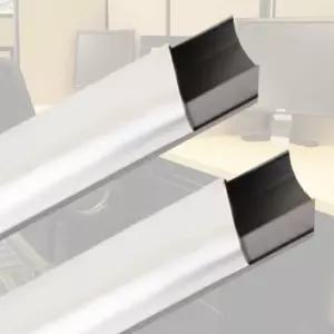 사각알루미늄몰딩 30mm 2P 케이블보호커버 쫄대전선 전기선 정리 바닥 고정 선정리 가리개 쫄대 몰드