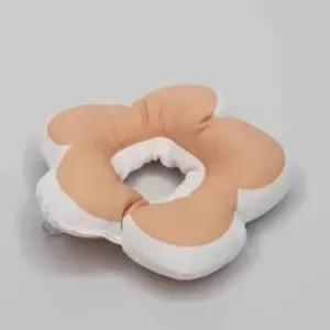 강아지 넥 카라 핑크 S 고양이 깔대기애견 반려 목카라 중성화수술 꽃모양 소형 깔대기 쿠션