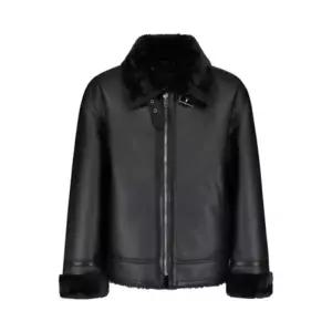 [롯데백화점]리얼지오지아 [2컬러] 25FW 세미오버핏 신세틱레더 무스탕