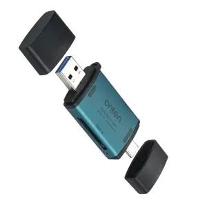 SD TF 멀티 카드 리더기 A타입 C타입 OTG 5Gbps/메모리 허브 USB 포트 HUB 어댑터 수납형 젠더 유에스비