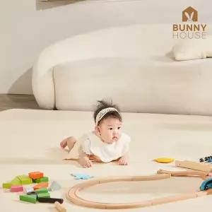 [바니하우스] 이지클린 2단 항균 폴더매트 200X120X4cm