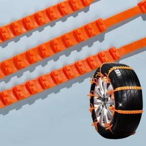 스노우 체인 케이블타이 긴급 눈길 교통 안전 10개 스노우체인 겨울철 차량용품