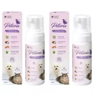 펫토리아 고양이 샴푸 애견 티트리 발세정제 150ml X2 BNA