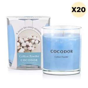 코코도르 코튼파우더 캔들 집들이 신혼부부 선물 20개 BNA