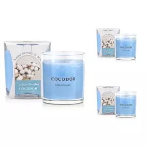 코코도르 코튼파우더 캔들 집들이 신혼부부 선물 3개 BNA