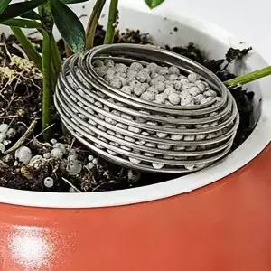 식물 스테인레스 화분 비료 바구니 5P 정원 관리 용품