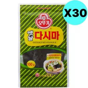 오뚜기 옛날 국산 다시마 30개 건다시마 식당 업소용 BNS