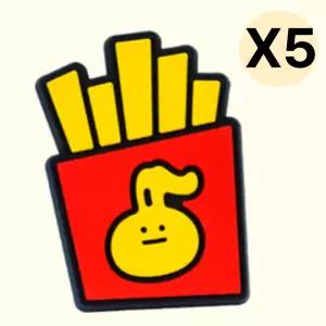 오타마톤 굿즈 오비츠 지비츠 꾸미기 패션 감자튀김5p BNS