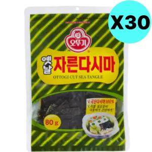 오뚜기 옛날 자른 다시마 80g X 30개 업소용 건다시마 BNS