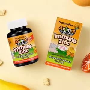 애니멀퍼레이드 어린이 키즈 아연 츄어블 영양제 60정 BNS