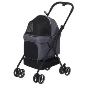 스엔코샵 반려견유모차 개모차 라이더몰티프로 딥블루 BNS