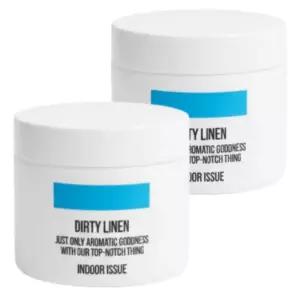 더티린넨 실내 고체 탈취제 300g 2개 화장실 담배 홀애비 남자 방 냄새 제거