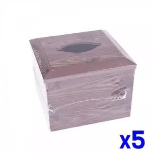 WL 우드 디자인 냅킨통 x5개 냅킨케이스 업소용냅킨함 냅킨케이스 식당냅킨 업소용냅킨함