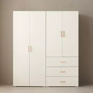 수도권무료 국내생산 LPM 원목손잡이 1600도어 옷장세트 BJ3137