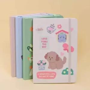 깔끔한노트 업무용다이어리 노트 무선 (KYR-WFKFTEX)