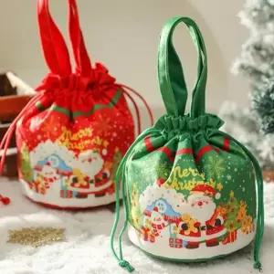 산타가방 복주머니 크리스마스 선물 주머니 구디백