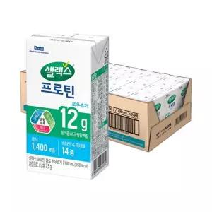 셀렉스 프로틴 음료 로우슈거 대용량 190ml 24개