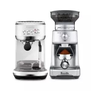 브레빌 에스프레소 머신 화이트 그라인더 세트 선물
