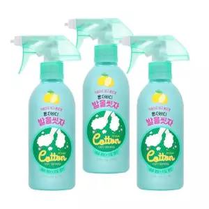 [LG생활건강] 온더바디 발을씻자 코튼 풋샴푸 프레쉬 레몬민트 385ml x 3개