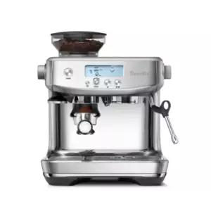 브레빌 커피 머신 실버 PID 30단 분쇄도 다이얼 LCD