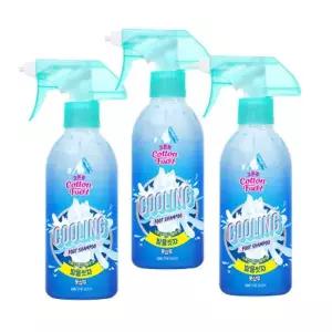 [LG생활건강] 온더바디 발을씻자 코튼 풋샴푸 쿨링 385ml x 3개