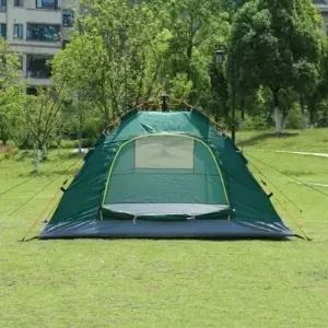 2-3인용 해피캠핑 오토 원터치텐트(그린)-WFI8FHT