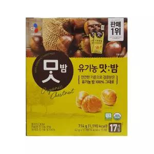 CJ 유기농 맛밤 714g 코스트코 맛밤 간식