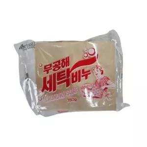 무공해 재활용 비누 350g 고체 세탁 세제 WFJFWVP