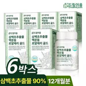 갤러리아 드림이음 삼백초출물 맥문동 로얄제리 골드 정 6박스 12개월분