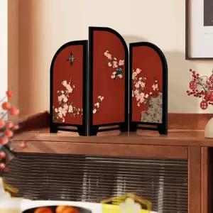 물결 그림 동양화 소품 대나무 연꽃 엔틱 A 액자 클래식