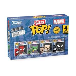 펀코 팝! 비티: 스파이더맨 - 체이스 스태커블 미스터리 0.9인치(2.2cm) 포함 수집품 고블린, 코믹스 제임슨, 스파이더맨, 피규어 그린 J 선반 디스플레이 아이디어 조나 선물 마블