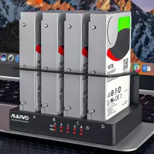 외장하드리더기 클론 hdd 하드디스크 블랙 허브 케이스 도킹 대용량