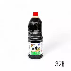 WL 농심 가락 모밀장 1.8L X 3개 냉모밀소스 소바 국물 액상소스 판모밀 모밀국수소스