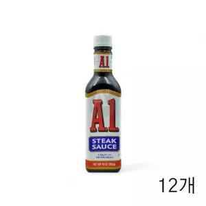 WL A1 스테이크 소스 283g X 12개 에이원 고기소스 바베큐양념 소고기소스 쇠고기소스