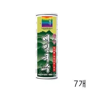 WL 칠갑농산 칠갑 메밀국수 1kg X 7개 마른메밀면 소바면 메밀면사리 메밀비빔면 메밀사리