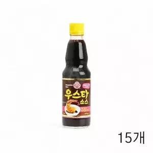 WL 오뚜기 우스타소스 415g X 15개 스테이크 오므라이스소스 우스터소스 찹스테이크소스
