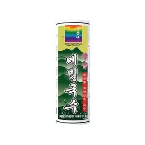 WL 칠갑농산 칠갑 메밀국수 1kg X 15개 막국수용 마른메밀면 메밀막국수 메밀면사리