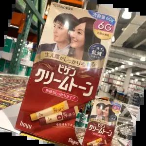 염색제 비겐 크림톤 염색약 x 자연갈색 염모제 60g 2팩 6G