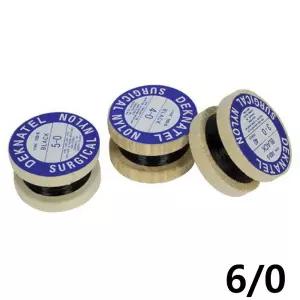 블랙롤나이론 40yds 36.5m 6 0 비흡수성 병원 봉합사 의료용 봉합실 수술용실 비흡수성