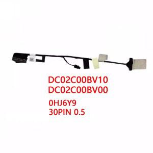 노트북 LCD 케이블, 델 XPS 13 9360 9350 9343 0HJ6Y9 DC02C00BV10 30 핀, 신제품