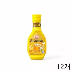 WL 오뚜기 허니머스타드 265g X 12개 샌드위치 디핑소스 머스터드소스 디핑소스 딥핑소스
