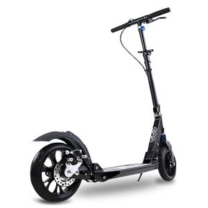 오르고 성인 두발 어린이 LED 접이식 수동 킥보드