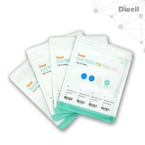 디웰 저주파패드 단추형 2조(낱4장) - 중