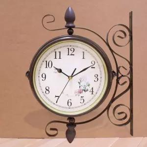 앤틱 양면 벽시계 /인테리어 벽걸이시계