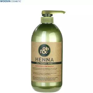 알앤비 헤나 스파 테라피 린스 컨디셔너 헤나린스 실크 손상모 코팅 트리트먼트 헤어팩 컨디셔너
