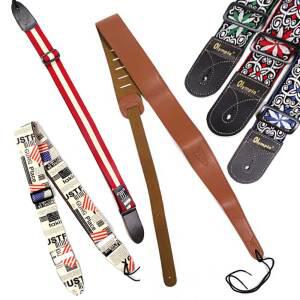 통가죽 기타멜빵 기타스트랩 카포 통기타 일렉