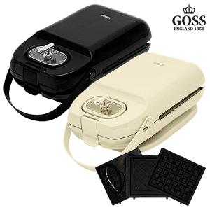 **고스** 3in1 와플메이커 GSW-SM308CK (크림모카)와플 메이커 붕어빵제조기