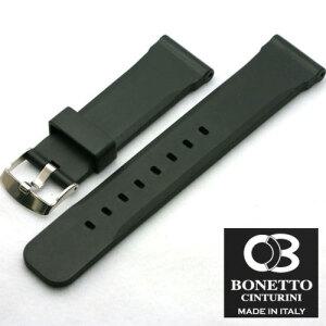 보네또 BONETTO 프리미엄 317 블랙 러버밴드 24mm (Made in ITALY)